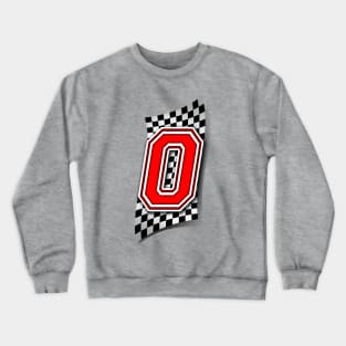 Racer Number 0 Crewneck Sweatshirt